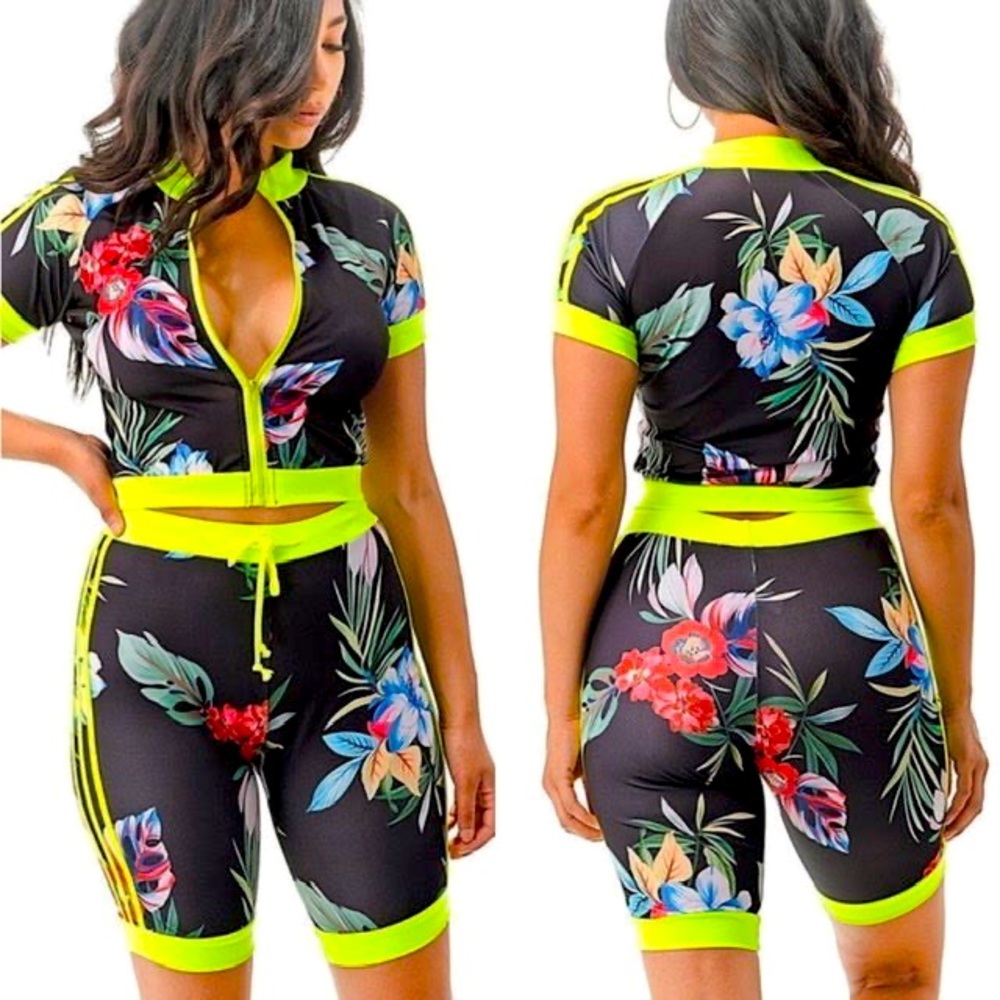 “Tropics” - 2 piece set